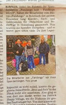 Bild der Dankstelle Bistro Fandango