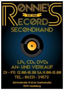 Logo der Dankstelle Ronnie` s Records