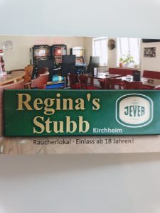 Logo der Dankstelle Reginas-Stubb