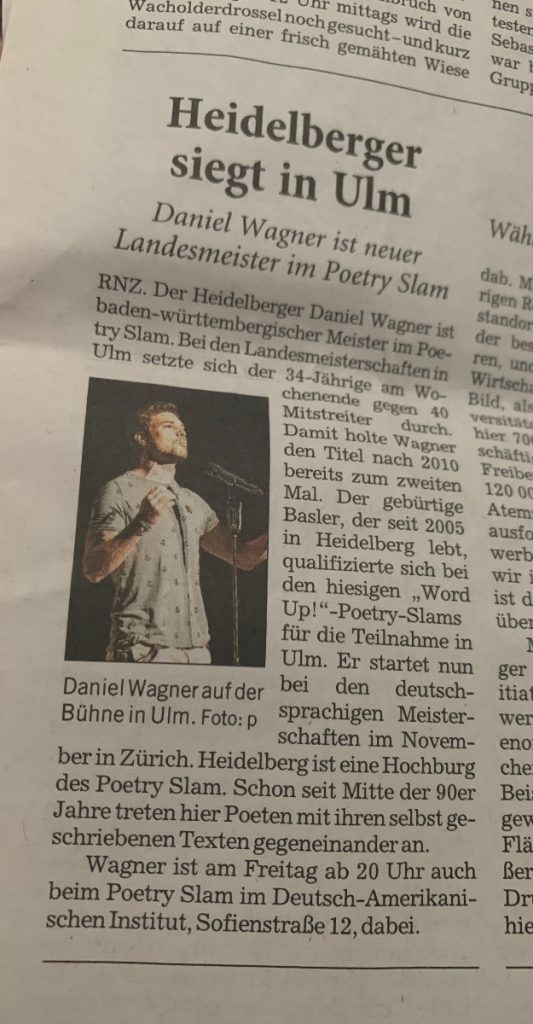 Bild der Dankstelle Daniel Wagner