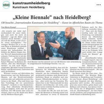 Bild der Dankstelle Kunstraum Heidelberg